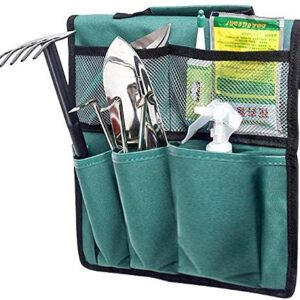 Cyalean Garden Kneeler Tool Bag Multi Purpose Easy Relax Garden Kneeler Bench Kneeling Tool Bag - Garden Kneeler Tool Bag Garden Tool Oxford Storage Bag Easy to Carry and Foldaway - Only Tool Bag