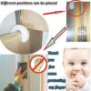 [Upgrade] BYETOO (6 Pack) Finger Pinch Guard,Baby Proof Door Stopper,Protect Child Fingers with Soft Foam Guard,Prevent Finger Pinch Injuries,Slamming Door,Child or Pet from Getting Locked in Room