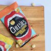 Cheesies Crunchy Popped Cheese Snack, Cheddar. No Carb, High Protein, Gluten Free, Vegetarian, Keto. Cheddar 12 x 20g Bags