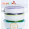 Munchkin Stay Put Suction Bowls with Strong Suction, Pack of 3