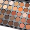 35 Natural Warm Colours Eyeshadow Palette Waterproof Smoky Warm Matte Shimmer Eye Shadow Makeup Kit (35O)