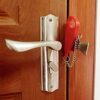 Portable Door Lock Travel Lock Solid Heavy Duty Lock for for Traveling, AirBNB, Hotel, Home, Apartment, School Security