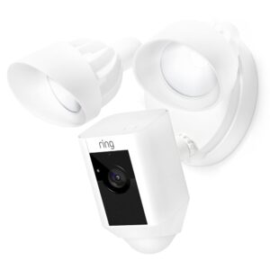 Ring Floodlight Cam | HD Security Camera with Built-in Floodlights, Two-Way Talk and Siren Alarm | With 30-day free trial of Ring Protect Plan