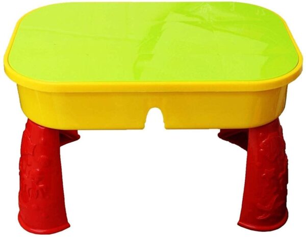 KandyToys Sand and Water Table with Lid and Accessories - Kids Outdoor Play Garden Sandpit
