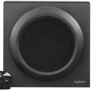 Logitech Z333 2.1 Multimedia Speaker System with Subwoofer, Rich Bold Sound, 80 Watts Peak Power, Strong Bass, 3.5mm Audio and RCA Inputs, UK Plug, PC/PS4/Xbox/TV/Smartphone/Tablet/Music Player