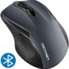 TeckNet Bluetooth Mouse, 2600DPI Adjustable Wireless Mouse With 24 Months Battery Life Cordless Mice for PC/Tablet/Laptop Portable Small Travel Mouse