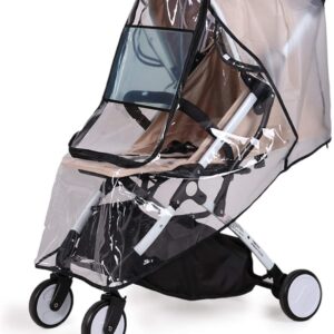 Bemece Universal Rain Cover for Pushchair Stroller Buggy Pram, Baby Travel Weather Shield - L