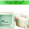 HapiLeap Retractable Drawer Organizer, Keep Tidy Shelf Organiser for Vegetables and Fruits (4 Pcs)