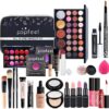 27 Piece Professional Makeup Set & Portable Travel Makeup Organiser Storage Box，Gifts for Teenage Girls