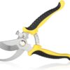 Pruning Shears Tree Trimmers Multifunction Garden Secateurs - Cutting Tool Stainless Steel Sharp Blade Clipper for Branches Stems, Potted Plants and Flowers - Hand Pruner Trimming Scissors with Lock