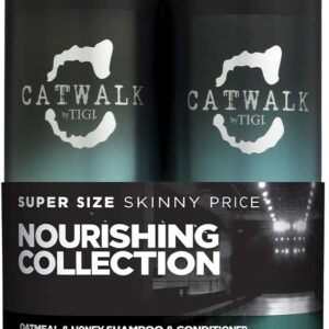 Catwalk by Tigi Oatmeal and Honey Repair Shampoo and Conditioner, 750 ml, Pack of 2