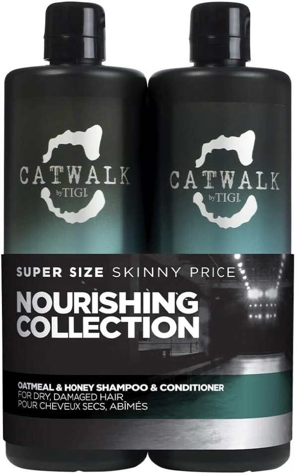 Catwalk by Tigi Oatmeal and Honey Repair Shampoo and Conditioner, 750 ml, Pack of 2