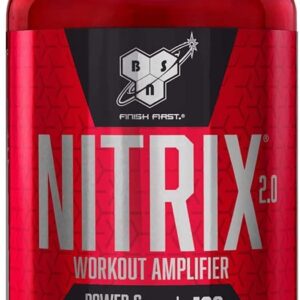 BSN Nitrix 2.0 Supplement, 180 Tablets