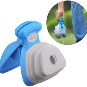 RoyalCare New Dog Pooper Scooper, Portable Small Dog Poop Scoop with Waste Bag Dispenser,Yard Pooper Scooper,Handheld Scooper Small