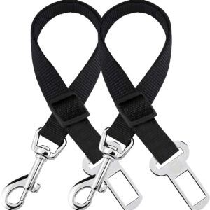 Adjustable Dog Safety Belt for Car-Dog Seat Belt for Car -Dog Car Harness | Pet Travel Accessories.