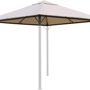 QUICK STAR Replacement Roof for Garden Gazebo 3x3m Beige