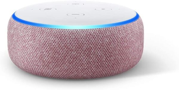 Echo Dot (3rd Gen) - Smart speaker with Alexa - Plum Fabric