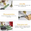 Gobesty Garden Tools, 4 Pcs Garden Tool Set Mini Gardening Set Portable Garden Hand Tools Set, Hand Tools Set Gardening Gifts for Men and Women, Green