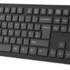 VicTsing USB Keyboard Wired【Comfortable & Durable】 Full Size Keyboard with 105 Chiclet Keys Quick Responsive, Plug and Play for Laptop, PC, Computer Windows Mac etc. - UK Layout, Black