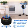 Baztoy Hover Hockey Set, Hockey Game Kids Toys with 2 Goals & 2 Hockey Sticks, Air Power Ice Hockey Ball for 3 4 5 6 7 8 9 Years Old Kids Boys Girls, Sports Training Toys Indoor Outdoor Garden Gifts