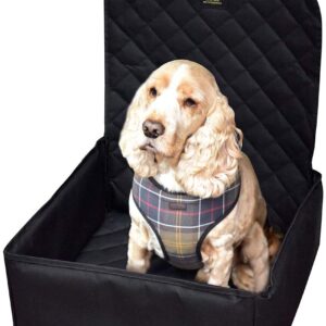 Dog Car Seat with Safety Harness Seat Belt - Pet Puppy Waterproof Travel Dog Car Seat Protector Cover Car Accessories