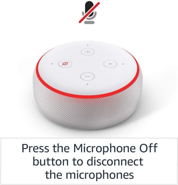 Echo Dot (3rd Gen) - Smart speaker with Alexa - Plum Fabric