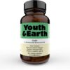 Youth & Earth NMN Nicotinamide Mononucleotide | Delayed-Release Capsules 125mg | Repairs Damaged DNA | NAD+ Booster Supplement| Anti-Aging & Metabolism Booster Made in The UK