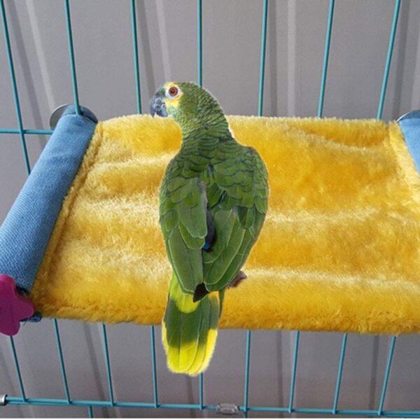 Keer Winter Warm Bird Nest House Bed Hammock Toy for Pet Parrot Budgie Parakeet Cockatiel Conure Cockatoo African Grey Amazon Lovebird Finch Canary Hamster Gerbils Chinchilla Cage Perch