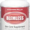 Blemless Clear Skin Supplements Pill UK- Best Tablets for Oily Skin and a Glowing Complexion | Vitamin Pills for Women & Men That May Help Some Spots & Blemishes 60CT