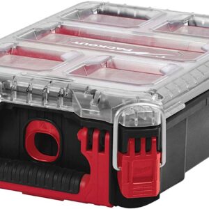 Milwaukee 0 932464083 PACKOUT Compact Organiser Case, Red