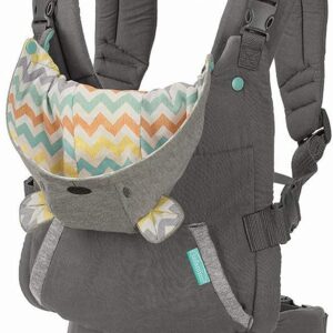 Infantino Cuddle Up Ergonomic Hoodie Carrier, Grey