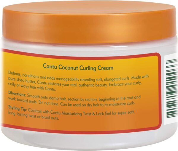 Cantu Shea Butter Coconut Curling Cream, 340 g