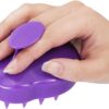 Cat Brush with Extra Soft Silicone Pins – Grooming & Shedding Massage Brush for Short & Long Hair