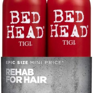 Bed Head by Tigi Urban Antidotes Resurrection Shampoo and Conditioner for Damaged Hair, 2 x 750 ml