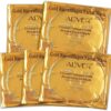 24K Gold Bio Collagen Crystal Face Mask + Eye Mask + Lip Mask, Anti ageing Skin Care (5pairs/set)