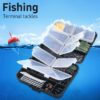 Vicloon 272 Pcs Carp Fishing Tackle in Box, Fishing Accessories Kit Including Fishing Hooks, Safety Clips Hooks, Fishing Line Beads, Boilie Stops, Corn, Tubing and other Accessories