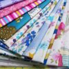 Misscrafts 25pcs Large 30cm*30cm TOP Cotton Craft Fabric Bundle Squares Patchwork Lint DIY Sewing Scrapbooking Quilting Dot Pattern Artcraft