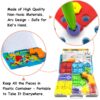 SYOSIN Construction Toys Drill for Children Gifts - Creative Puzzle Educational Toys Tool Kit Building Blocks Fine Motor Skills Activity Center for Kids