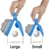 RoyalCare New Dog Pooper Scooper, Portable Small Dog Poop Scoop with Waste Bag Dispenser,Yard Pooper Scooper,Handheld Scooper Small