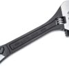 Crescent CPTAW8 11 Piece 3-in-1 X6 Pass-Thru Adjustable Wrench/Spanner, Pipe Wrench and Pass-Thru Ratchet with Universal Sockets, Black