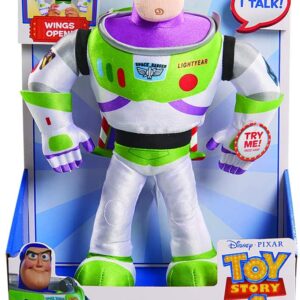 Giochi Preziosi- Toy Story Plush Buzz with Functions, Multicoloured, TYR05000