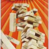 Hasbro Jenga Classic, children's game that promotes the speed of reaction, from 6 years
