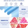 42 Pieces Quilting Fabric Squares Sheets Cotton Fabric Bundle Squares Patchwork 9.5 x 9.5 Inch Pre-Cut Quilt Squares for DIY Crafts Sewing Quilting