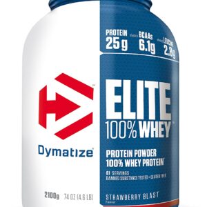 Dymatize Elite Whey Strawberry Blast - 2.1kg