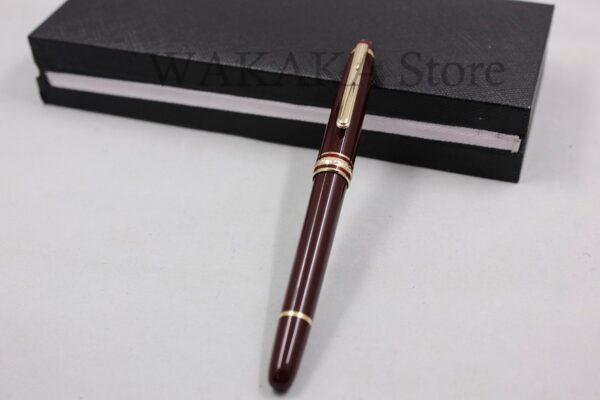 Luxury Drak Red Wakaka mon roller ball pen office supplies ballpoint pen Blanc ink pen