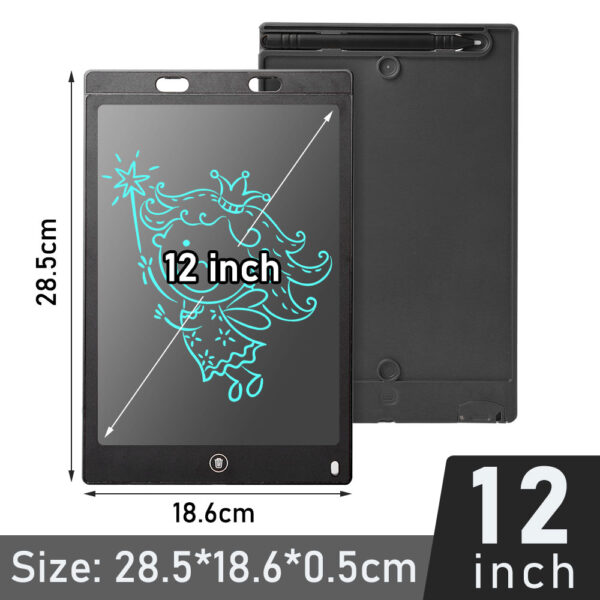 12 inch Portable Smart LCD Writing Tablet Electronic Notepad Drawing Graphics Handwriting Pad Board ultra-thin Board