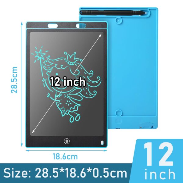 12 inch Portable Smart LCD Writing Tablet Electronic Notepad Drawing Graphics Handwriting Pad Board ultra-thin Board