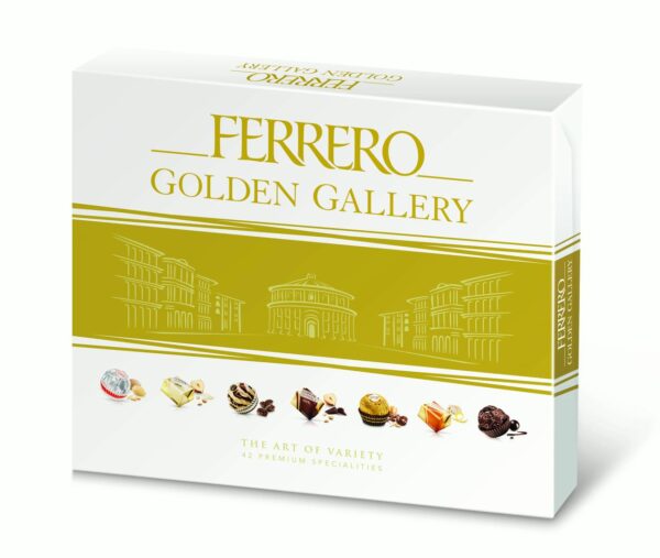 Ferrero Golden Gallery Premium Fine Assorted Confections, 42 Ct